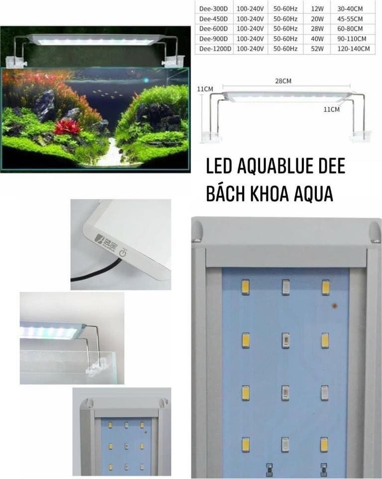 ĐÈN QUANG PHỔ AQUABLUE SMART LED NEO-HELIOS RGB-W